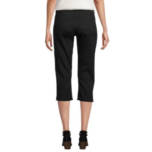 NWOT Liz Claiborne SARA CROP Mid Rise Cropped Pants Capris MISSES Size 6 - Picture 13 of 13
